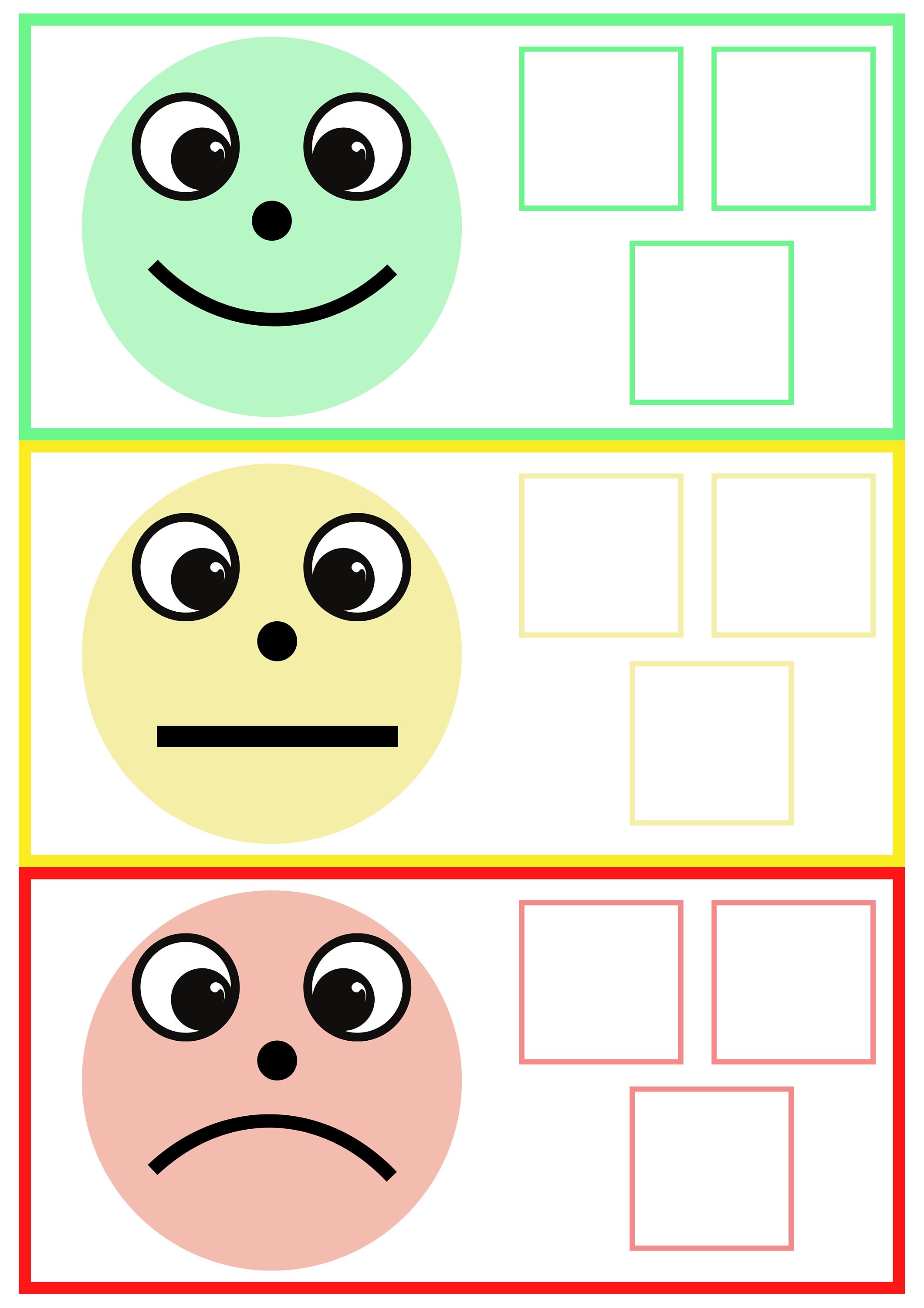 Emotion Chart Feelings Chart Visual Learners SEN ADHD | Etsy