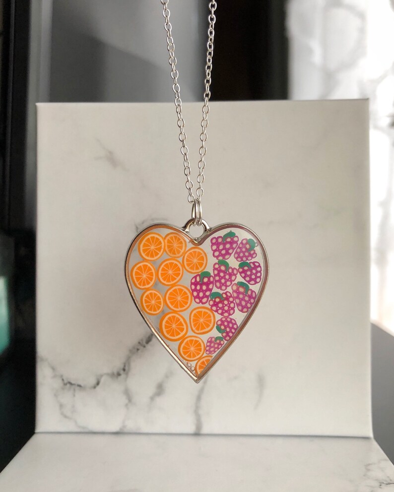 Tiny fruit heart