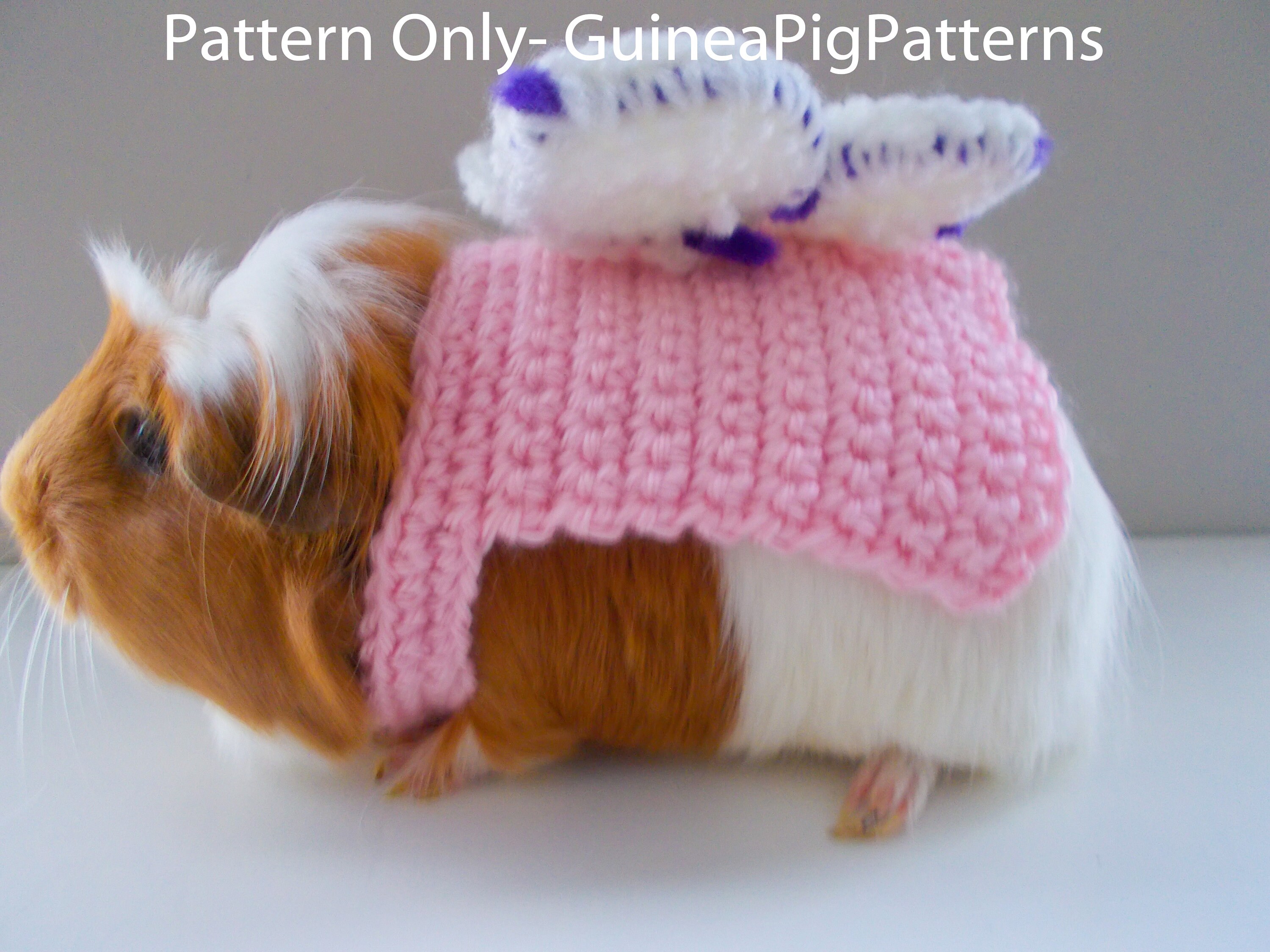 Guinea Pig Crochet Fairy Costume Pattern Digital Download and Etsy