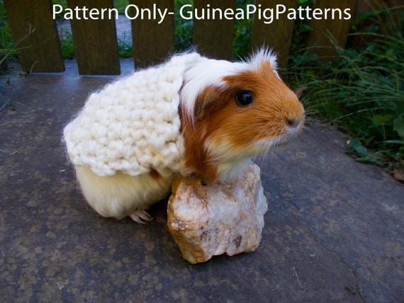 Hakeln Muster Pullover Meerschweinchen Kleines Tier Etsy
