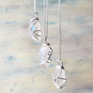 Angel Aura Quartz Crystal Point Sterling Silver necklace, High Quality Rainbow Aura Quartz, Aura crystal pendant, Aura Crystal necklace