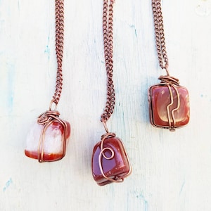 Carnelian pendant, Carnelian jewelry
