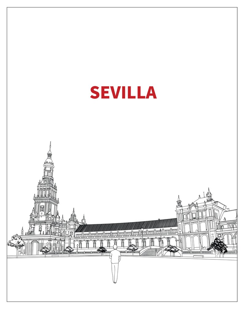 Modern Printable Wall Art Line Drawing Art Landscape - Etsy