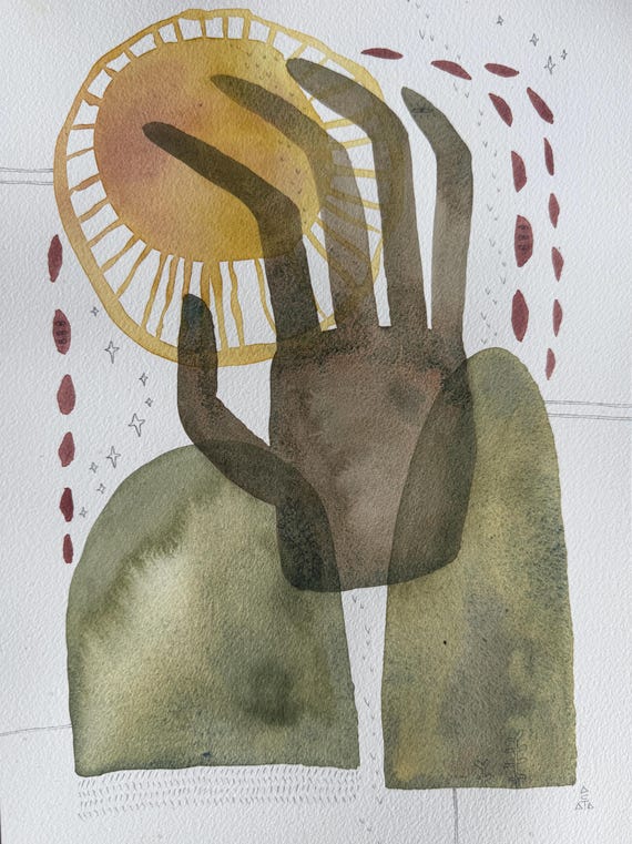 Simple Needs Original Painting