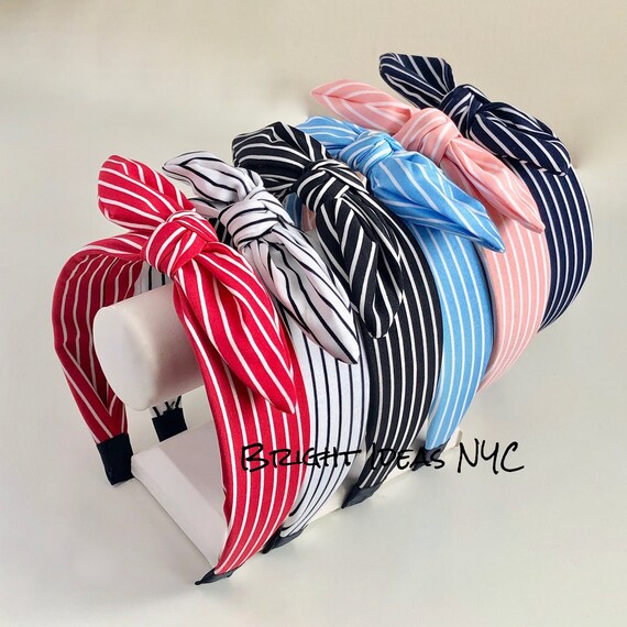 Retro Check Tie Headband Retro Check Tie Headband