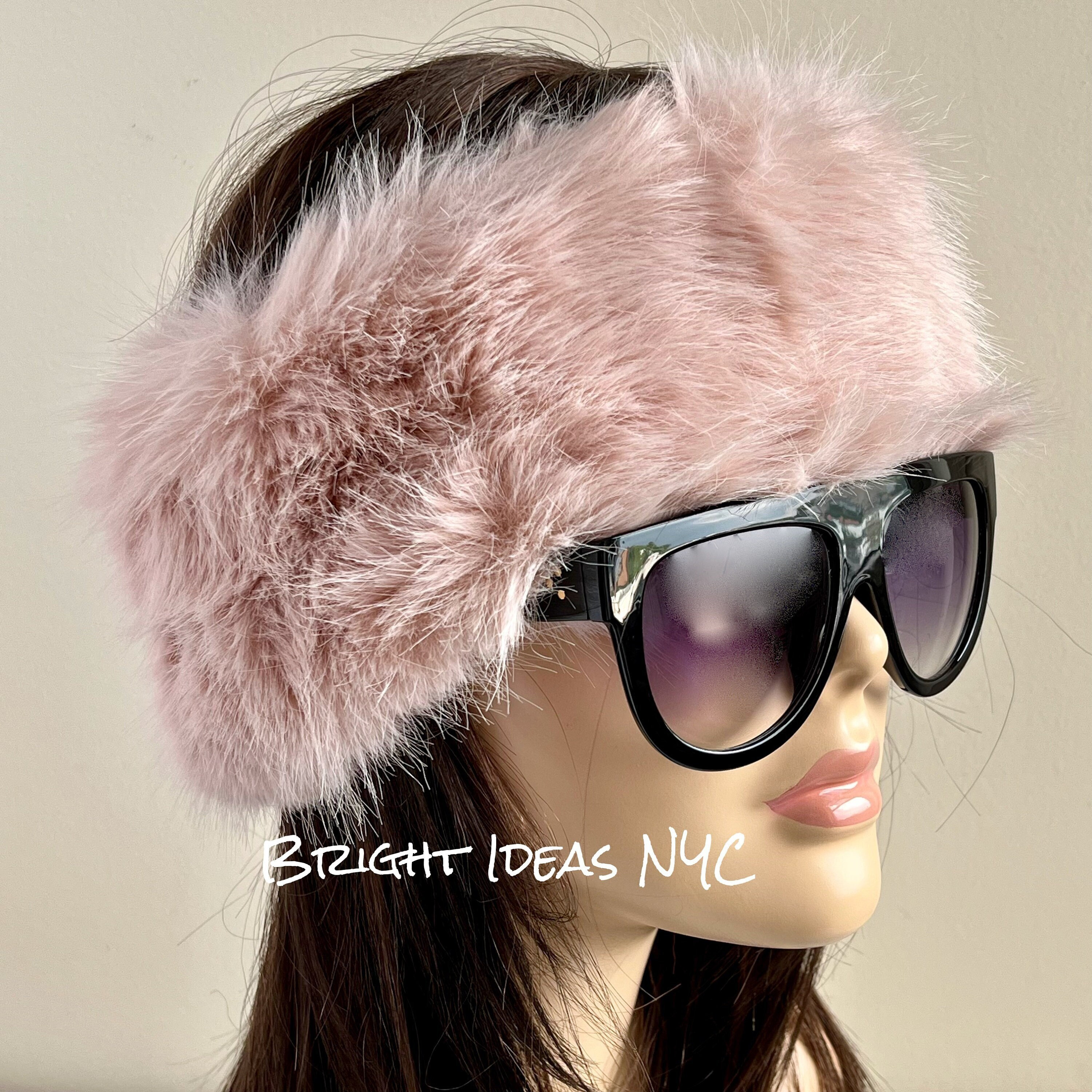 Faux Fur Headband - Etsy