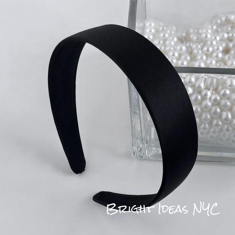 SILK 2RINGS HEAD BAND / CHARCOAL