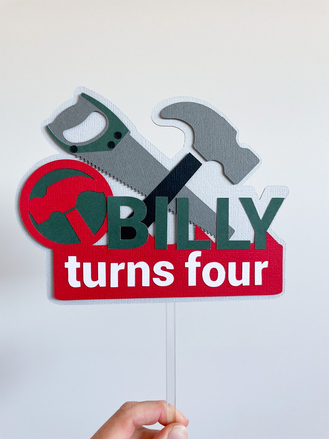 Bunnings Cake Topper Kids Birthday Cake Topper Bunnings Party Party