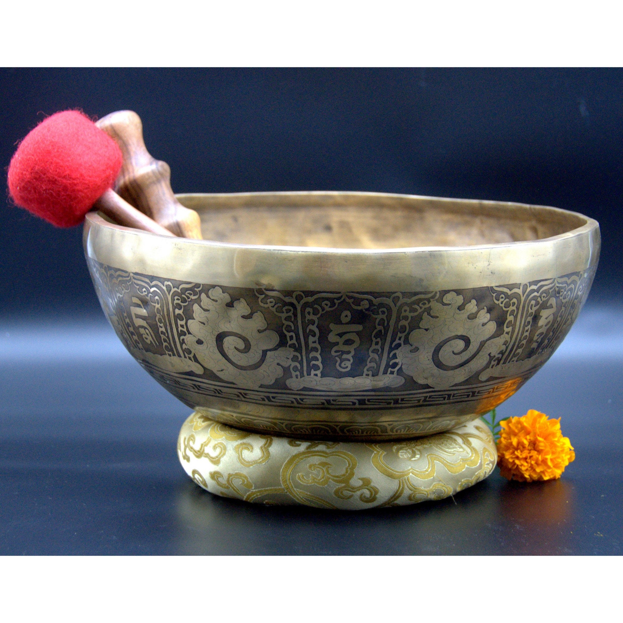 13 inches Large Master Healing Himalayan singing bowlBuddha Etsy
