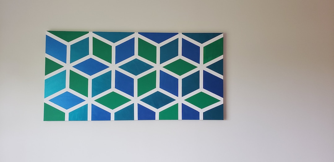rhombus-geometric-pattern-painting-etsy