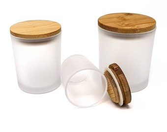 5 Pcs Black Candle Jars With Lid 200 G 7 Oz, 315 G 11 Oz Empty