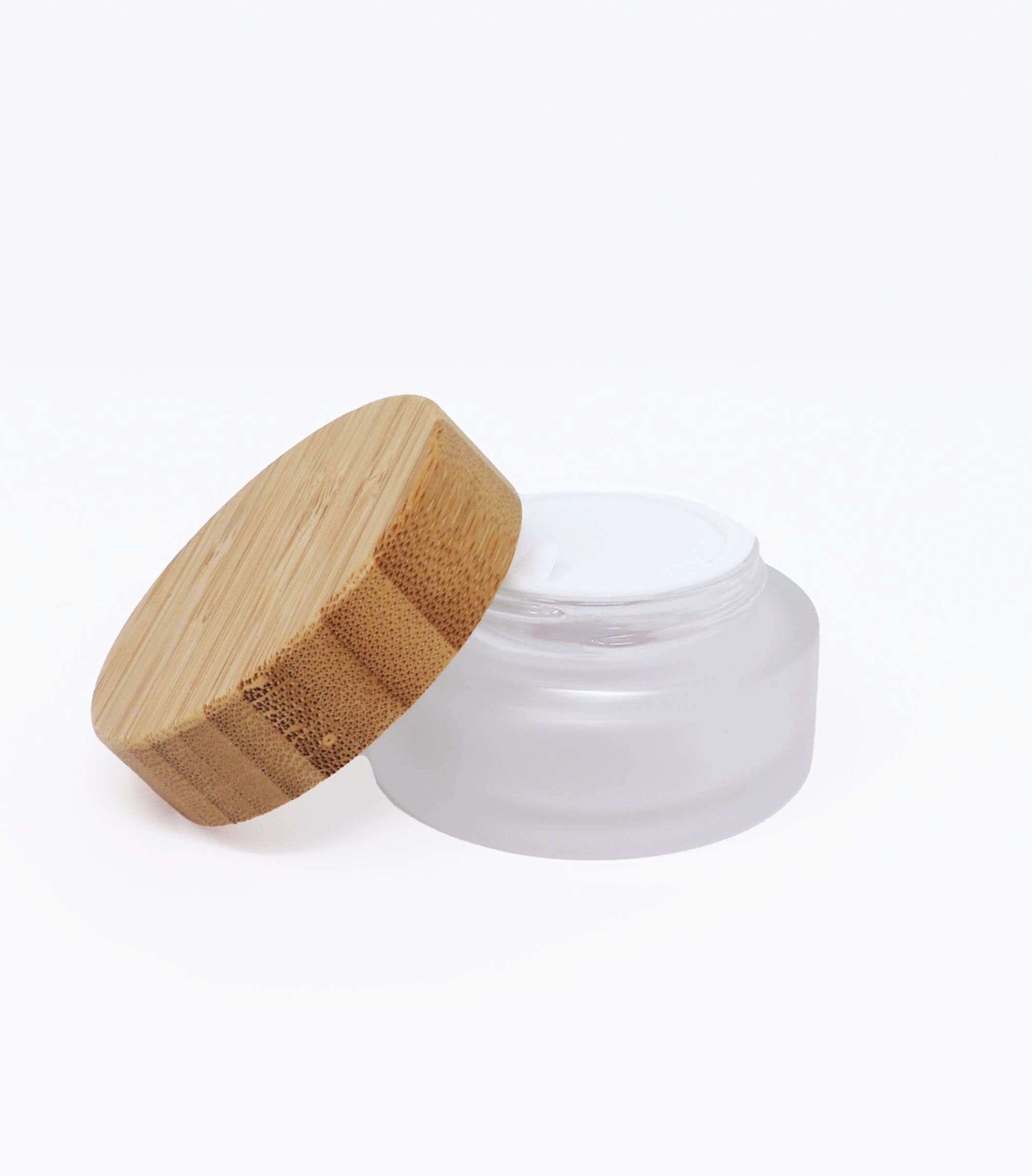 5 pcs Frosted Bamboo Jars 15 ml 0.5 oz 30 ml 1 oz 50 Etsy