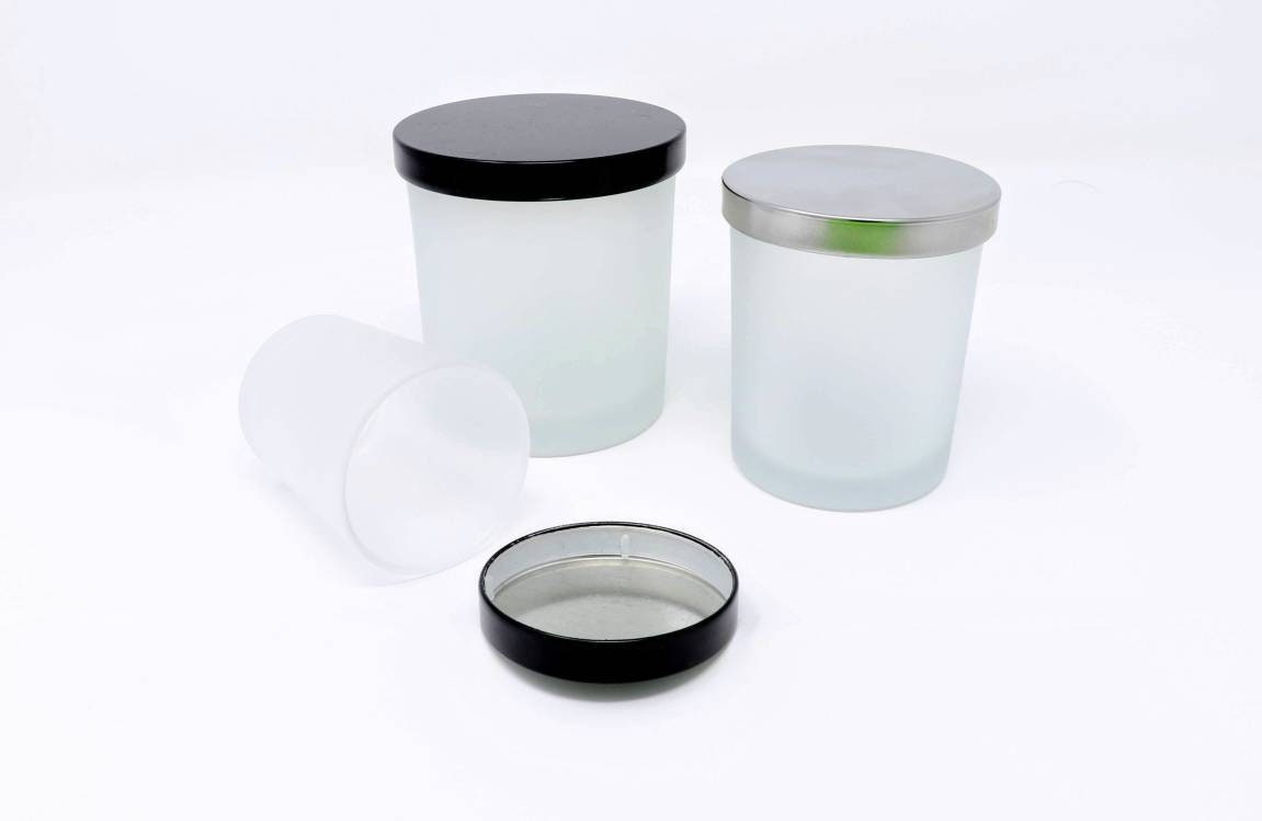 9 Oz. 4 Oz. Amber Candle Jar Clear Jar Gold Lid Candle Container Jar Black  Lid Empty Jar White Box Black Box Candle Box 
