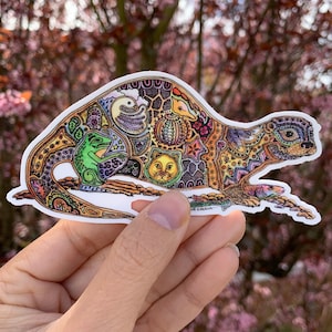 River Otter Sticker
