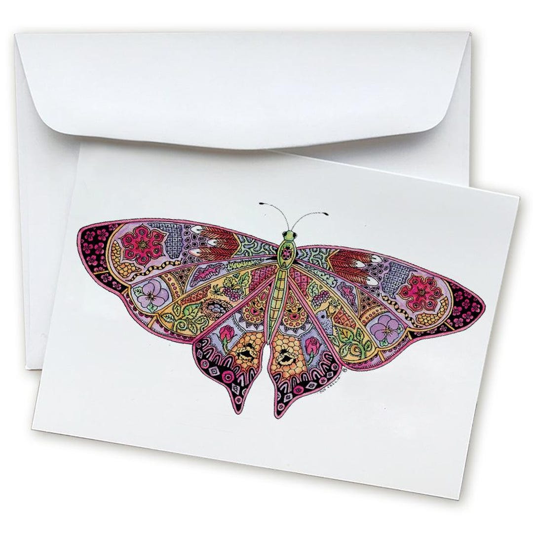 Butterfly Note Card, Stationery Gifts, Blank Inside Greeting Cards, All ...
