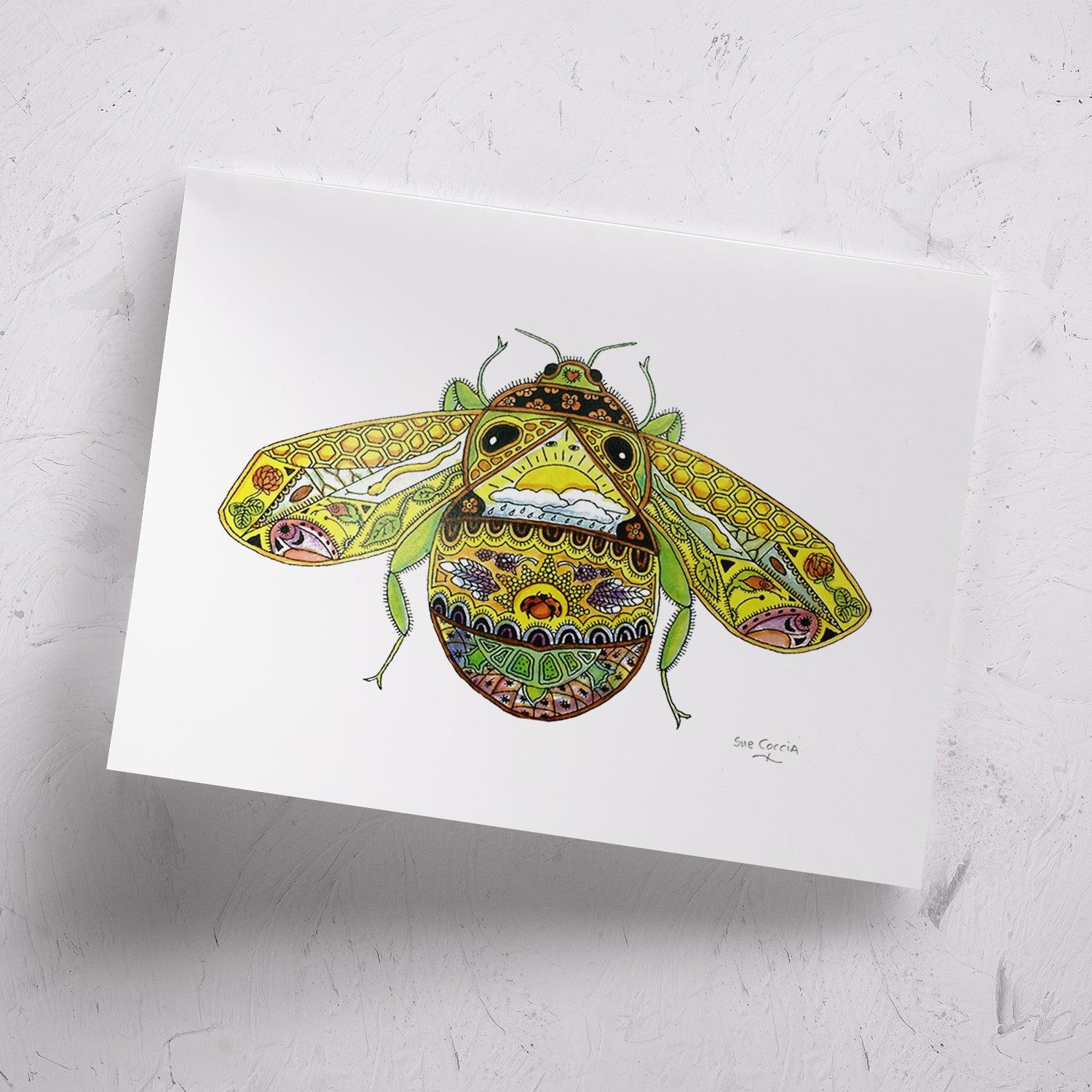 Bee Signed Print - Etsy