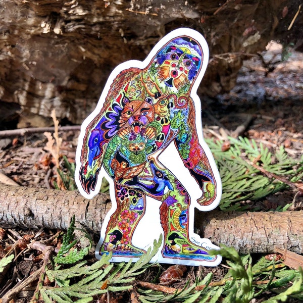 Sasquatch (Bigfoot) Sticker