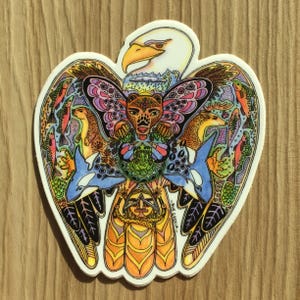 Eigel Sticker Eagle Sticker - Etsy