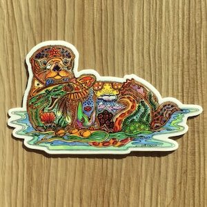 Sea Otter Sticker