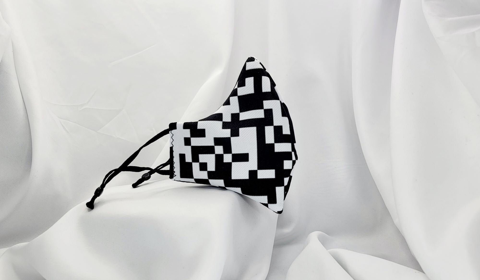 QR Mask Luxury Face Mask Face Mask Designer Etsy UK