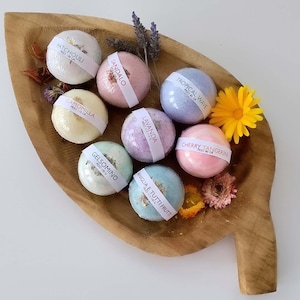 Set Regalo Bombe da Bagno Profumate: Cofanetto Artigianale Per il Relax