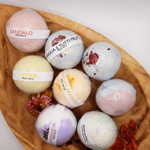 Scented Handmade Bath Bomb Gift Set, Spa Gift, Essential Oil Fragrance, Birthday Bath Bomb Gift Surprise 730 Grams