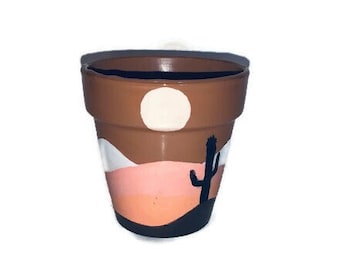 Clay Flower Pot Planter 4”