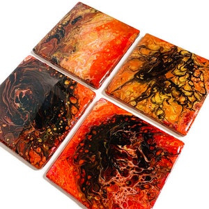 Acrylic Pour Coaters Set of 4 image 8