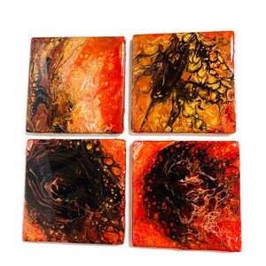 Acrylic Pour Coaters Set of 4 image 3