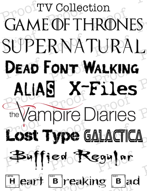 Fonts From Tv Shows 60 Photos - Moonagedaydream.film