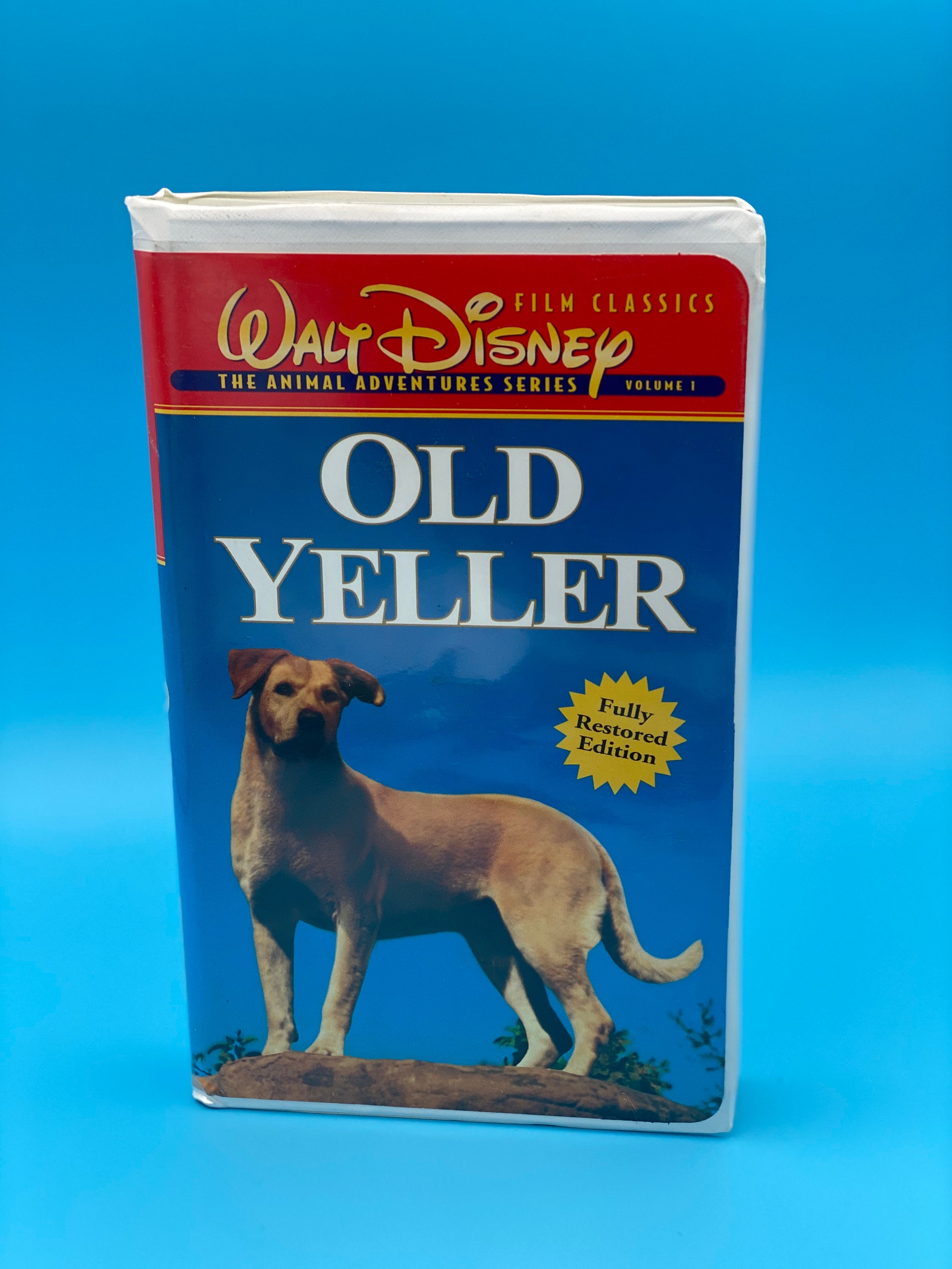 Disney's Old Yeller VHS 1998 Clam Shell Animal
