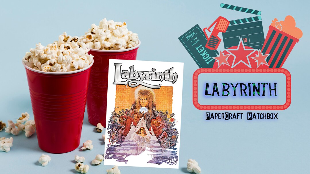 Labyrinth Papercraft Folding Matchbox! - Etsy