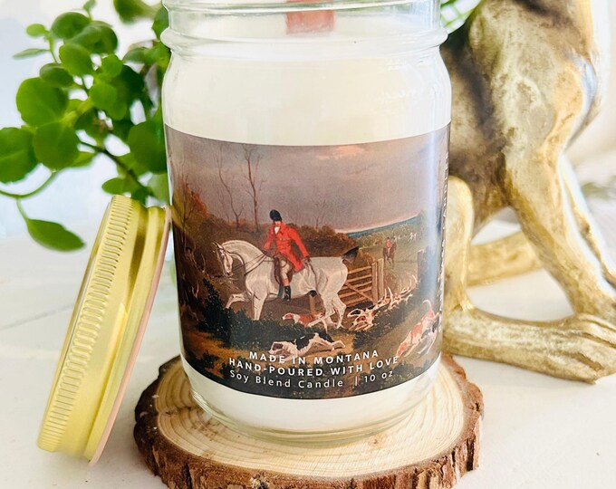 Vintage Fox Hunt Candle