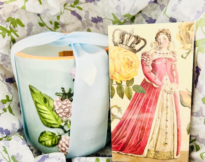 Mother's Day Floral Candle Gift Box