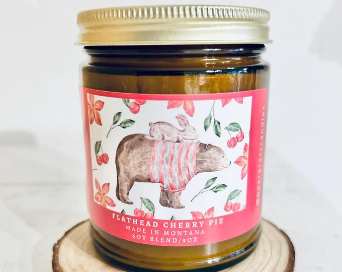 Flathead Cherry Pie Candle