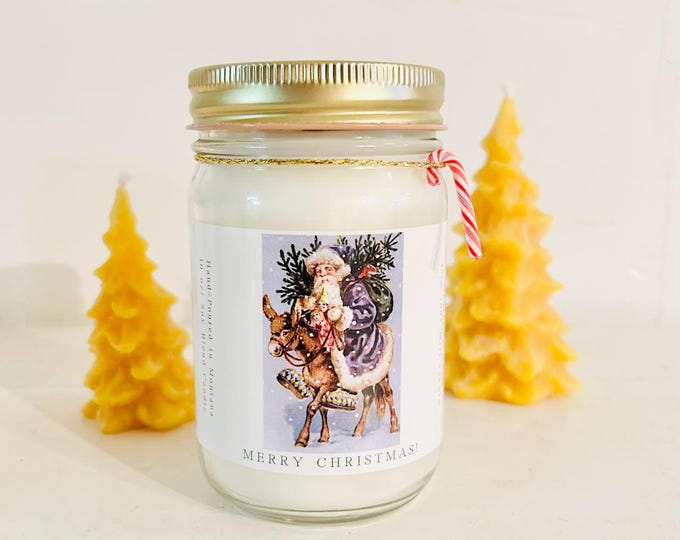 Christmas Mason Jar Candles