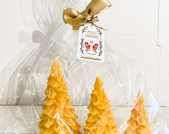 Christmas Tree Beeswax Trio