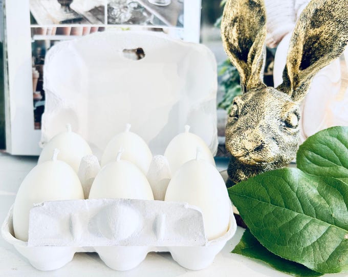 Egg Candles- 6 pack