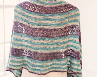 Crochet Pattern//Crochet Shawl//Field of Dreams Shawl