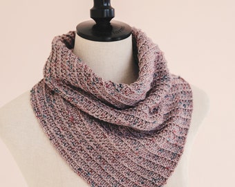 Crochet Pattern//Crochet Cowl//Bandanarama