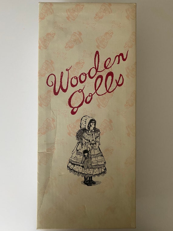 1987 Zasan Wood Doll - Etsy