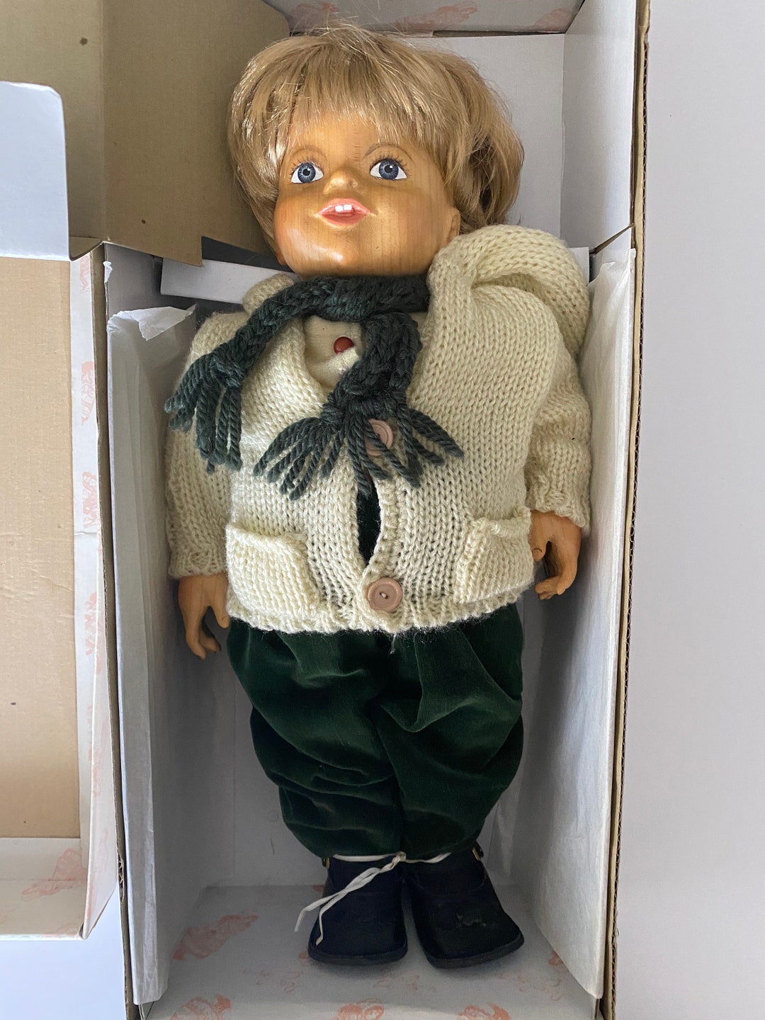 コレクション ZASAN WOOD collectibles wooden doolls Vintage 1990