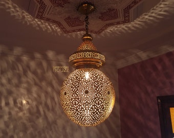 Charming Handmade Moroccan Pendant Light, Moroccan Hanging lamp, Lampshades Lighting New Home Decor Lighting