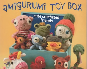 Amigurumi Toy Box, crochet pattern book, 25 crochet toy patterns, step by step, photos, Ana Paula Rimoli
