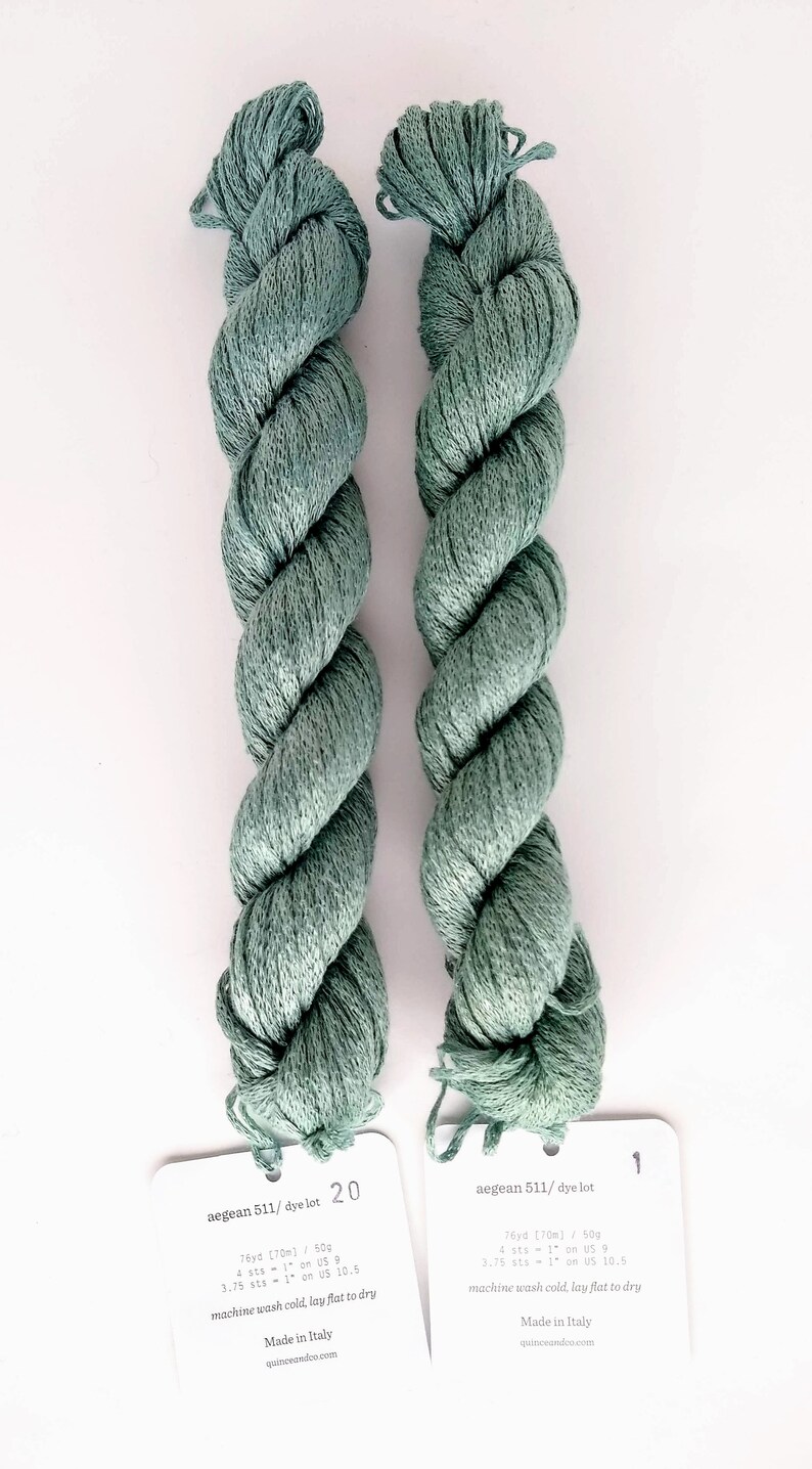 Linen yarn Quince Yarn Kestrel 100 organic linen worsted Etsy