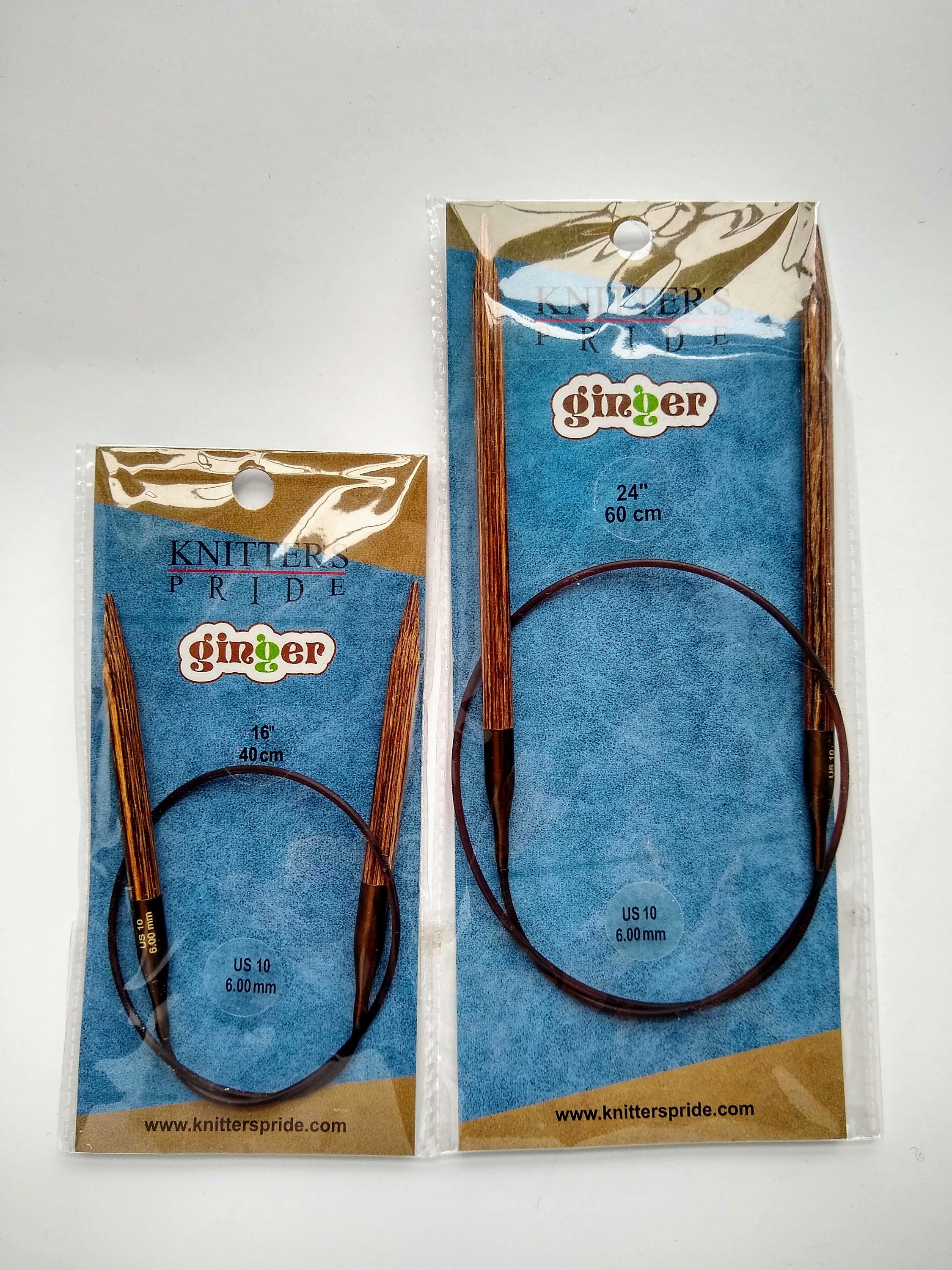 Ginger 10 Straight Knitting Needles US Size 7 – Hot Springs Fiber Co.