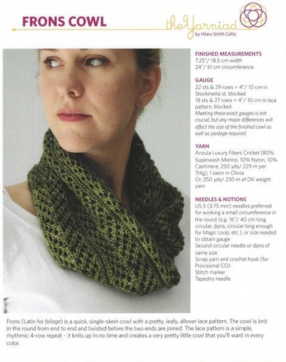 dk weight cowl pattern