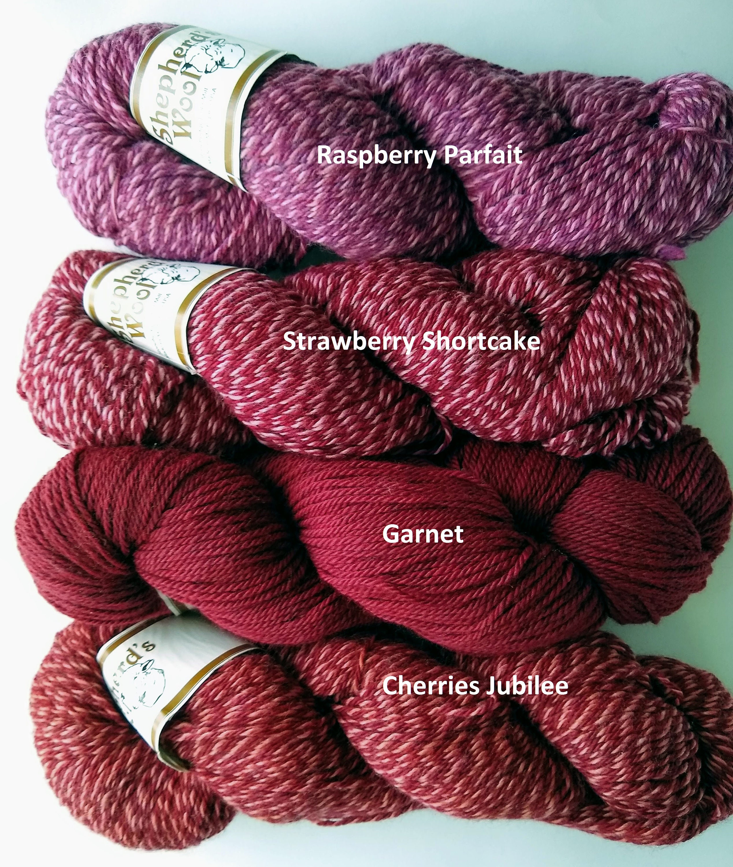 Raspberry Shepherds Wool Sport Weight Yarn