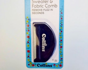 Sweater & Fabric Comb, 3" x 1.75", small but mighty "comb" removes pills from sweaters and wool fabric