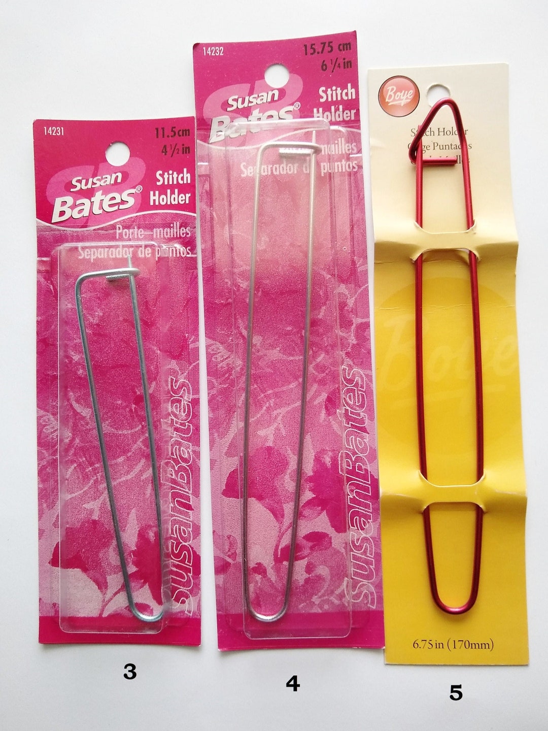 Knitting Stitch Holders, Metal, Plastic, Put Your Stitches on Hold Etsy